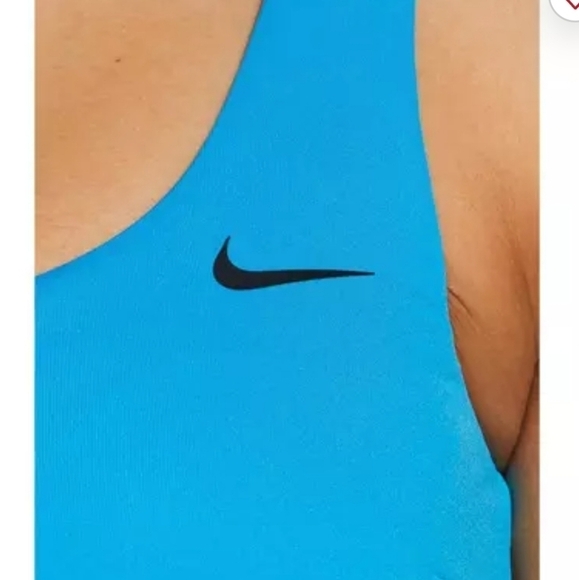 Nike Women's Tankini Swimsuit Top-Solid Color size medium - Picture 3 of 9